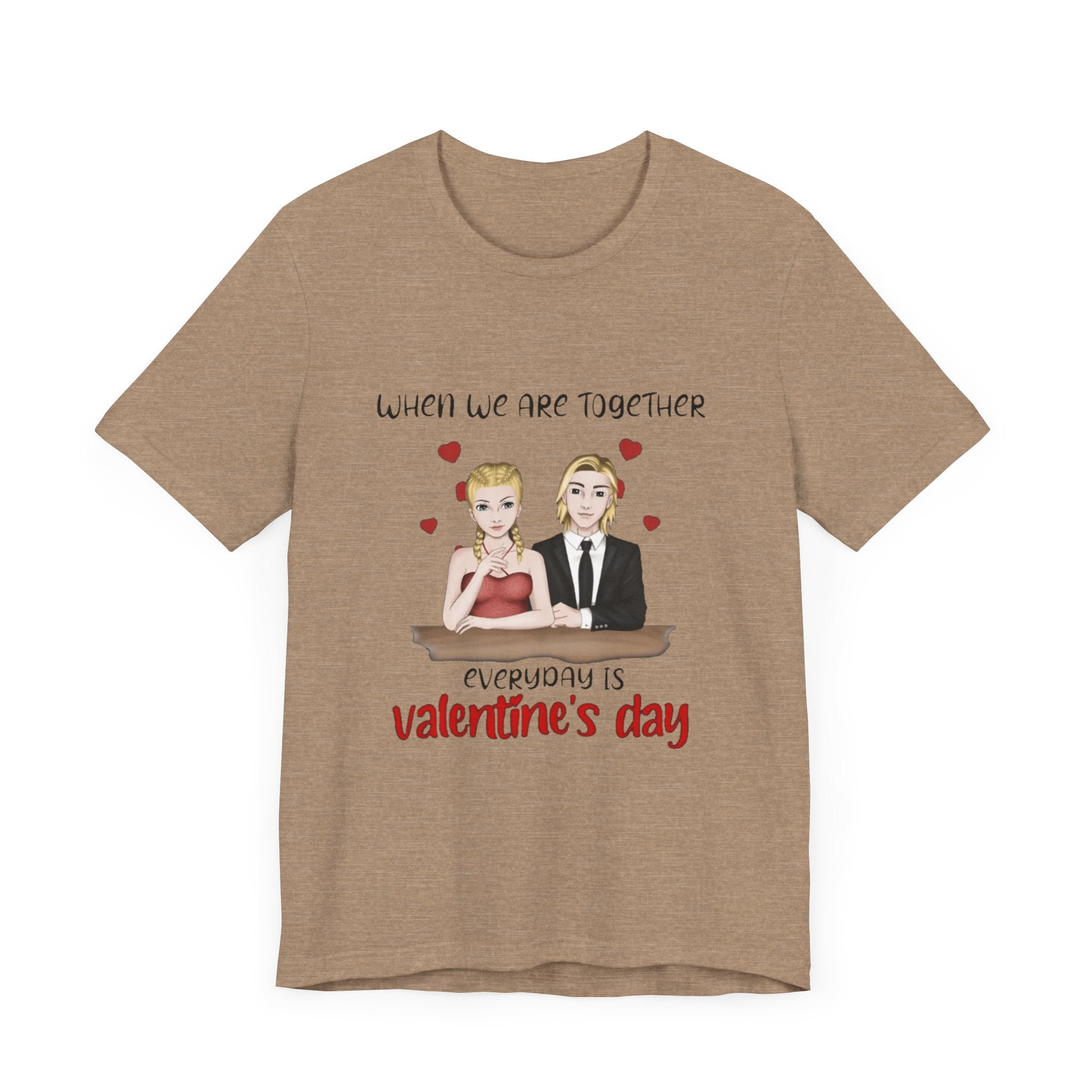 Its our Valentine Day | Unisex Tri-Blend Crew Tee